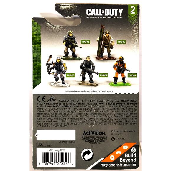 Mega Construx Call Of Duty FIGHTER ACE FMG03, New, See Pics/Description! - Picture 3 of 3